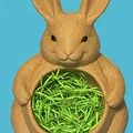 Tô đựng kẹo hình thỏ Bunny Bowl - Thumbnail 2