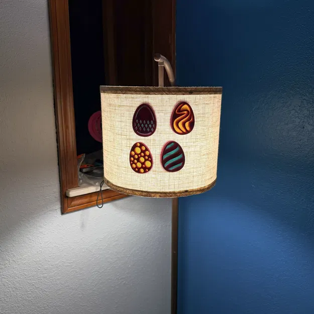 Đồ trang trí chụp đèn trứng Phục sinh miễn phí | Phụ kiện nam châm phát sáng | R7Makers - Image 2