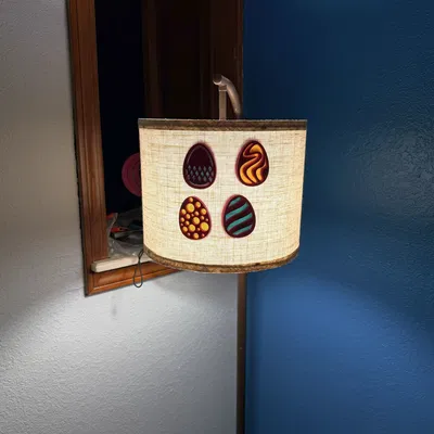 Đồ trang trí chụp đèn trứng Phục sinh miễn phí | Phụ kiện nam châm phát sáng | R7Makers