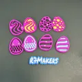Đồ trang trí chụp đèn trứng Phục sinh miễn phí | Phụ kiện nam châm phát sáng | R7Makers - Thumbnail 3