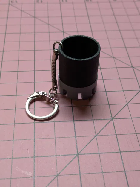 Móc khóa mô hình đầu mũi khoan kim cương (Diamond Drill Bit) độc đáo - Image 4