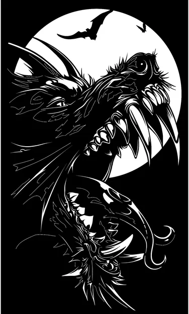 Mẫu tranh treo tường hình rồng 3D độc đáo trang trí không gian - Image 1