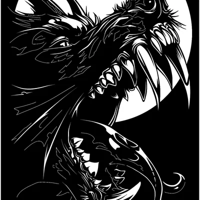 Mẫu tranh treo tường hình rồng 3D độc đáo trang trí không gian