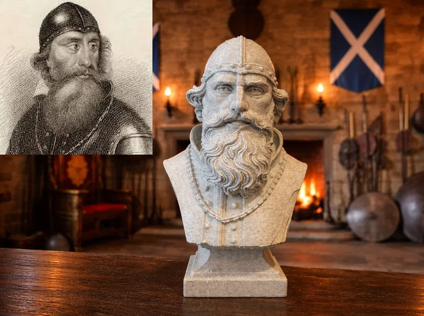 Tượng bán thân Robert I xứ Scotland (Robert the Bruce) - Image 1