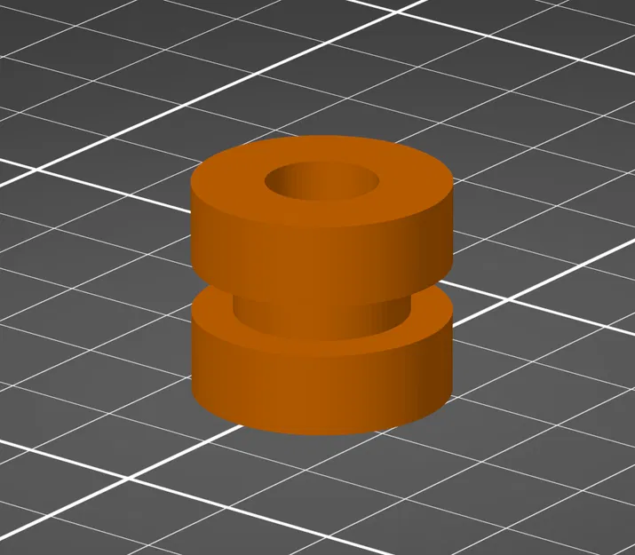 Bạc đệm 3D (Bushing) cho hộp lọc gió Toyota Tacoma 2nd Gen - Image 1