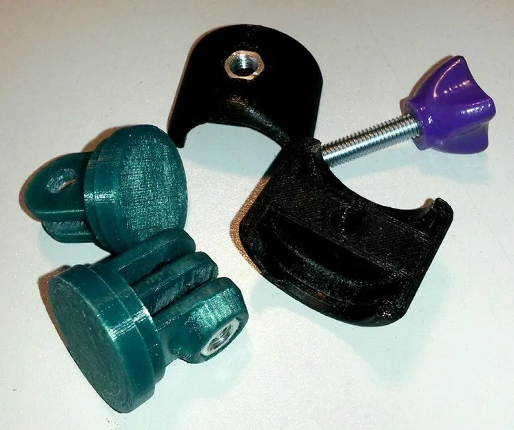 Ngàm xoay 360 độ linh hoạt cho GoPro - Phụ kiện in 3D tiện lợi - Image 2