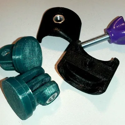 Ngàm xoay 360 độ linh hoạt cho GoPro - Phụ kiện in 3D tiện lợi