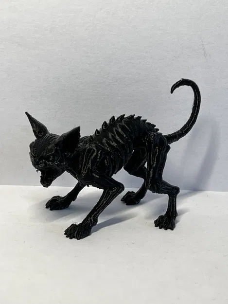 Mèo Gầy Đáng Sợ (Creepy Skinny Cat) - Image 2