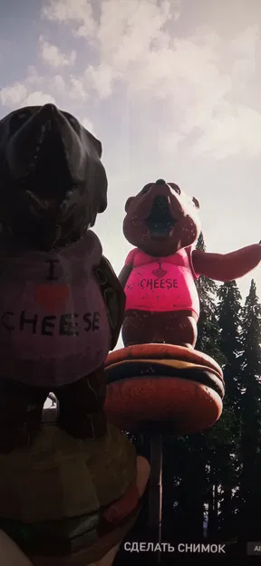 Mô hình 3D gấu Cheeseburger từ game Far Cry 5 độc đáo - Image 2