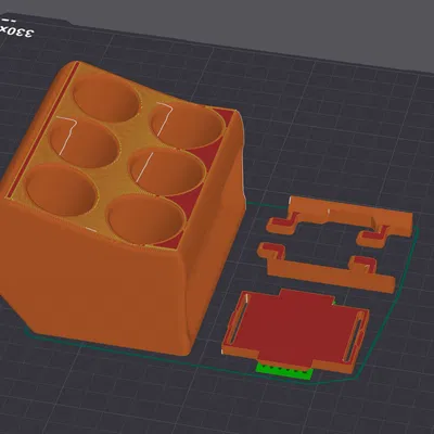 Giá treo keo dán cỡ lớn cho bảng Skadis