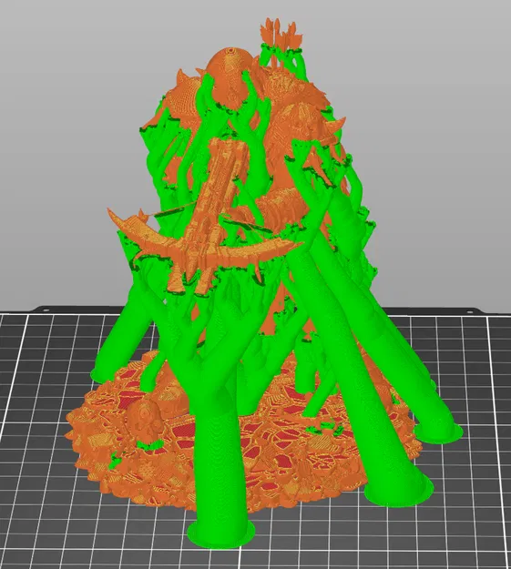 Bloodbound Realms – Orc – Boneclad Crossbow Raider (Mô hình 3D STL Dark Fantasy) - Image 6