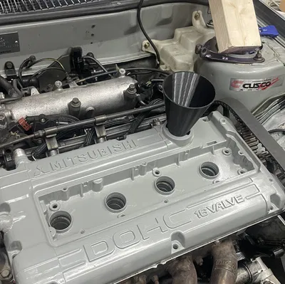 Phễu châm nhớt 3D chuyên dụng cho động cơ Mitsubishi 4G63 EVO 1-3