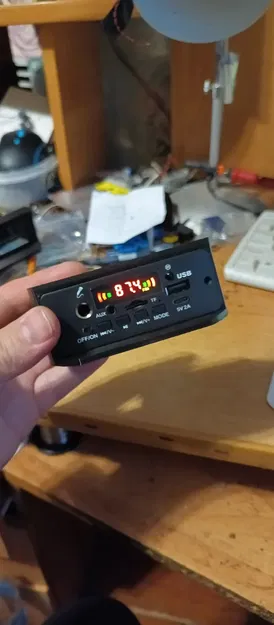 Vỏ hộp nhựa 3D cho module giải mã Bluetooth MP3 loa DIY - Image 5