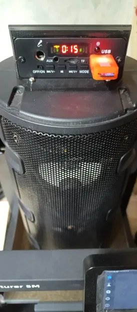 Vỏ hộp nhựa 3D cho module giải mã Bluetooth MP3 loa DIY - Image 7