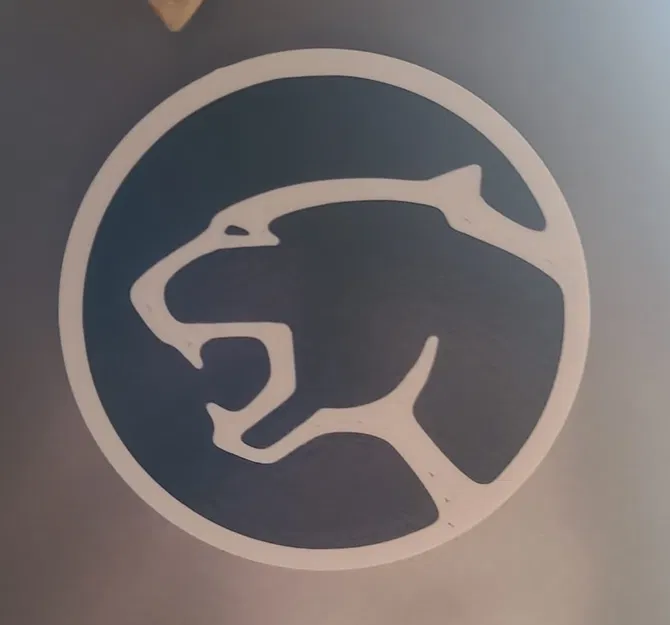 Nam châm dán tủ lạnh hình logo Cougar - Image 2