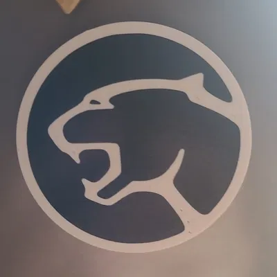 Nam châm dán tủ lạnh hình logo Cougar