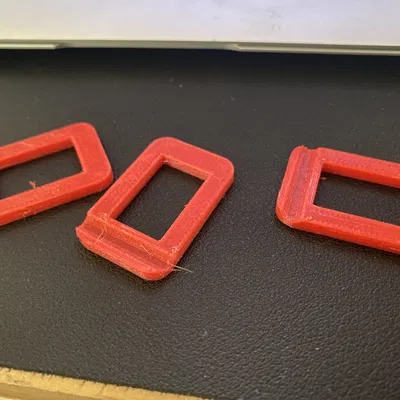 Mẫu 3D Đầu Cắm Khóa An Toàn (Seatbelt Buckle) Ngắt Cảnh Báo