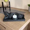 Tượng Phật Nằm – Đế cắm nến LED v.1 - Thumbnail 1