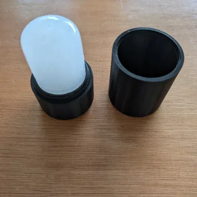 Đế đựng lăn khử mùi đá khoáng — Phụ kiện thay thế + Nắp vặn