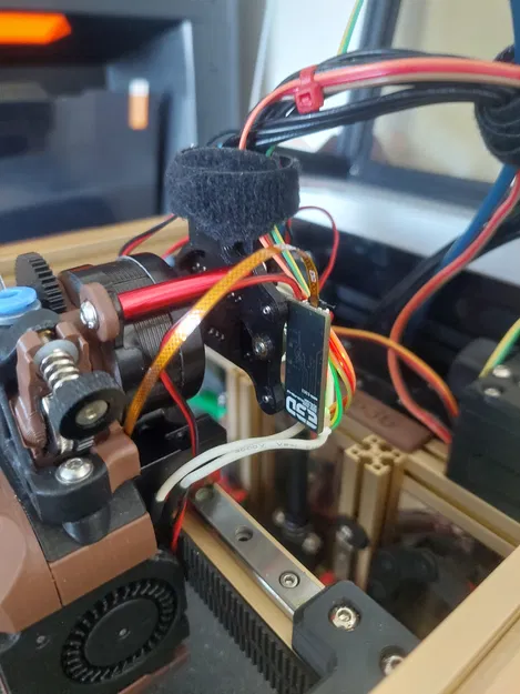 Miếng đệm lắp E3D PZ Probe cho Voron V0 (ProtoXtruder & LGX Lite) - Image 1