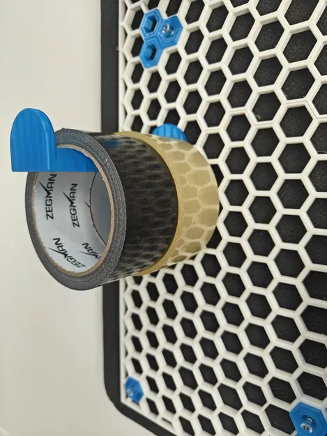 Giá treo băng keo gắn tường Honeycomb Wall tiện lợi - Image 2