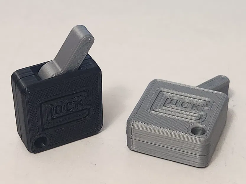 Móc khóa fidget hình G.l.o.c.k Switch độc lạ - Image 2