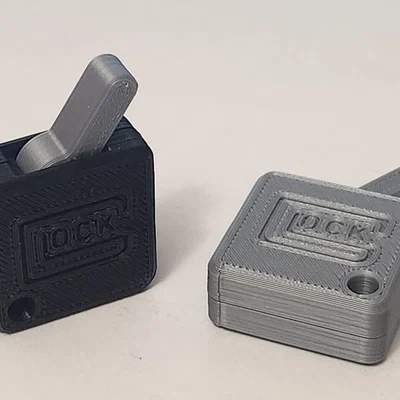 Móc khóa fidget hình G.l.o.c.k Switch độc lạ