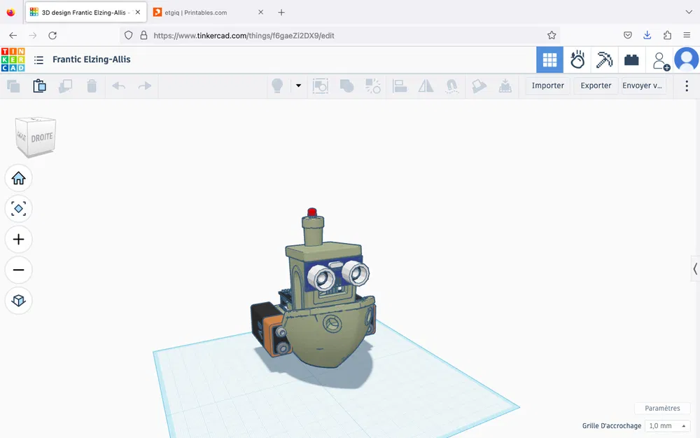Robot Benchy - Mô hình thuyền Benchy phong cách Robot cực chất - Image 1