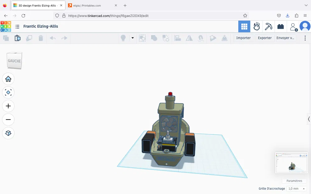 Robot Benchy - Mô hình thuyền Benchy phong cách Robot cực chất - Image 2