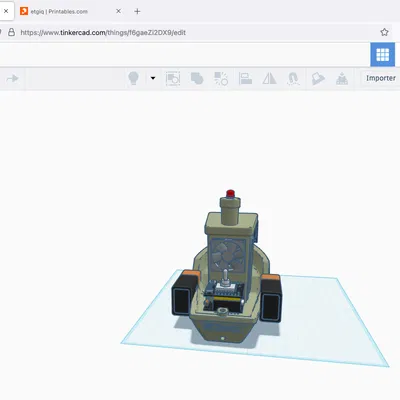 Robot Benchy - Mô hình thuyền Benchy phong cách Robot cực chất