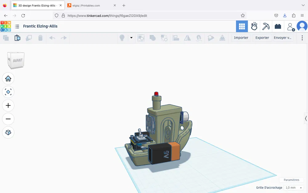 Robot Benchy - Mô hình thuyền Benchy phong cách Robot cực chất - Image 3