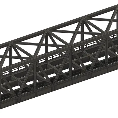 Mô hình cầu thép tĩnh vật 1:87 (HO scale) cho dân chơi sa bàn