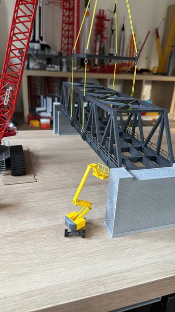 Mô hình cầu thép tĩnh vật 1:87 (HO scale) cho dân chơi sa bàn - Image 2