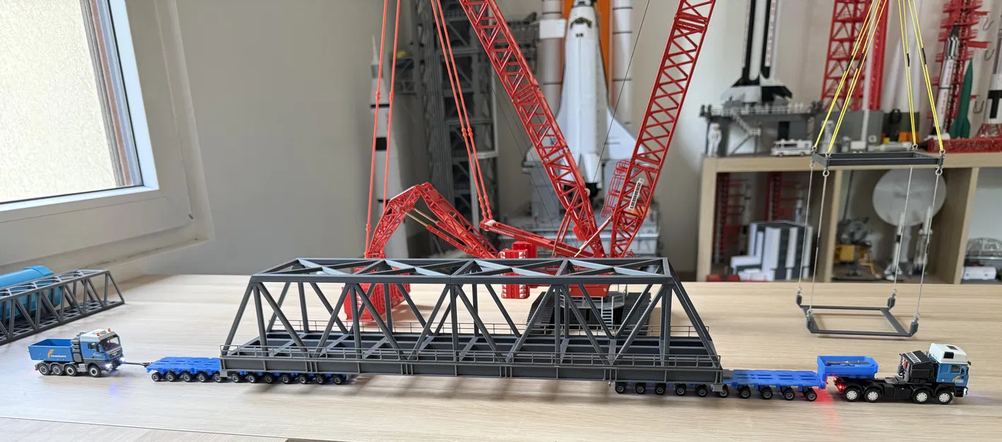 Mô hình cầu thép tĩnh vật 1:87 (HO scale) cho dân chơi sa bàn - Image 3