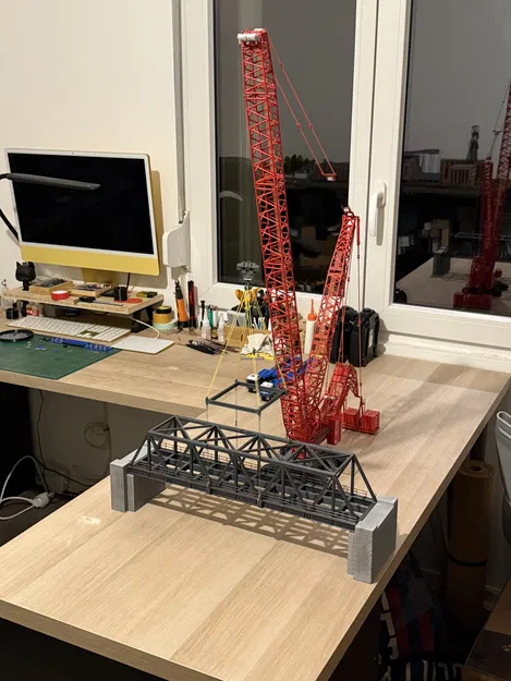 Mô hình cầu thép tĩnh vật 1:87 (HO scale) cho dân chơi sa bàn - Image 6