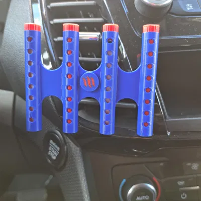 Bộ Khuếch Tán Hương Thơm 4 Ngăn Có Thể Điều Chỉnh Cho Ô Tô