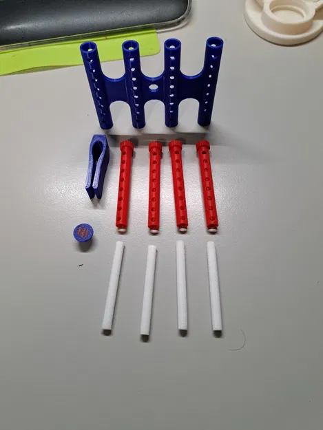 Bộ Khuếch Tán Hương Thơm 4 Ngăn Có Thể Điều Chỉnh Cho Ô Tô - Image 3