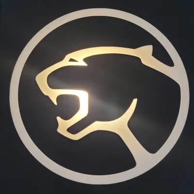 Lichtbox hình logo Mercury Cougar