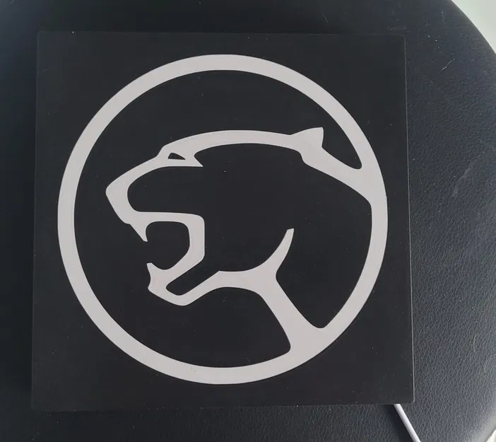 Lichtbox hình logo Mercury Cougar - Image 2