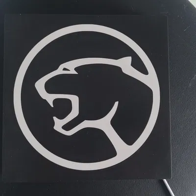 Lichtbox hình logo Mercury Cougar