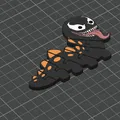Flexi Venom Worm – Mô Hình Sâu Khớp Nối In 3D Độc Đáo - Thumbnail 3