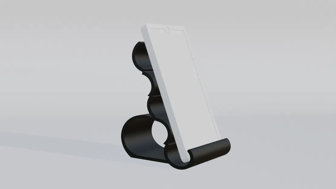 Giá đỡ điện thoại Wavy "Broken" – Thiết kế độc lạ cho bàn làm việc - Image 2