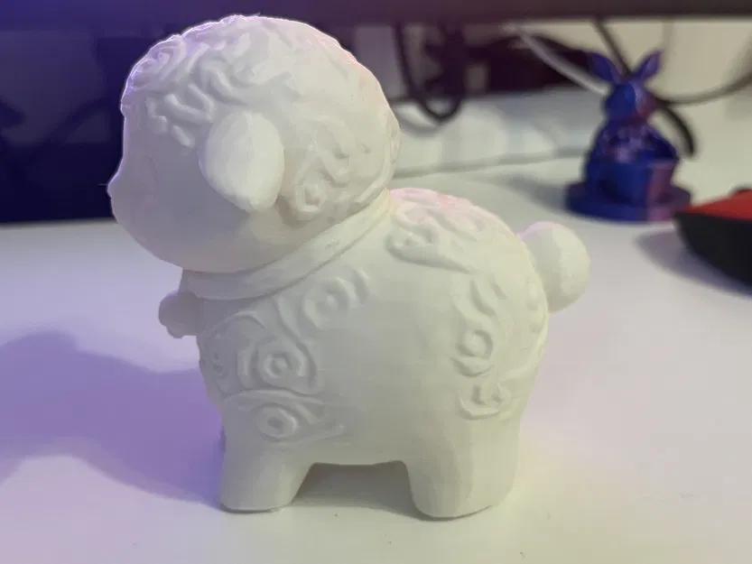 Mô hình chú cừu con trang trí ngày lễ Phục sinh dễ thương - Image 1