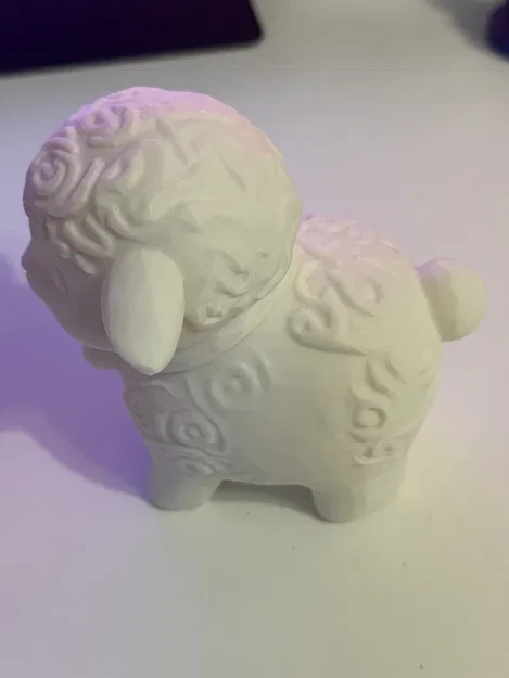 Mô hình chú cừu con trang trí ngày lễ Phục sinh dễ thương - Image 2