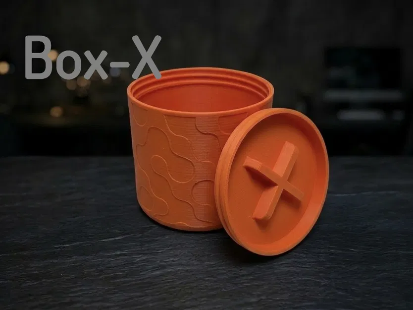 Box-X – Hộp đựng đồ đa năng thiết kế vân nổi hiện đại - Image 1