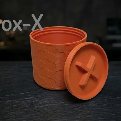 Box-X – Hộp đựng đồ đa năng thiết kế vân nổi hiện đại