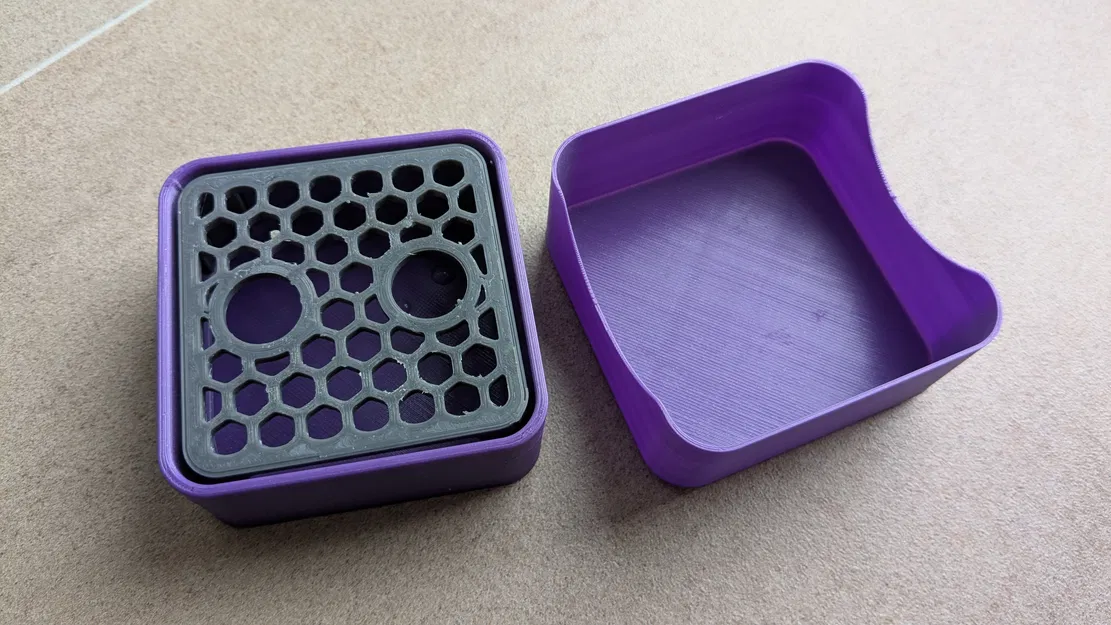 Hộp đựng xà phòng du lịch nhỏ gọn - Thiết kế tham số đơn sắc - Image 2