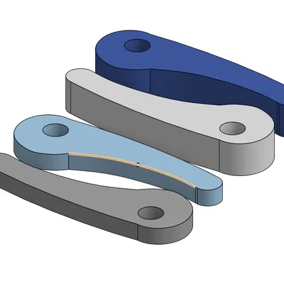 Bộ kẹp nhanh Cam Clamp cho máy CNC 3018 Pro - Tự in 3D cực tiện