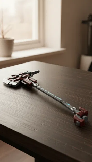 Transformer Weapon – Mô hình vũ khí khoa học viễn tưởng biến hình in 3D - Image 1