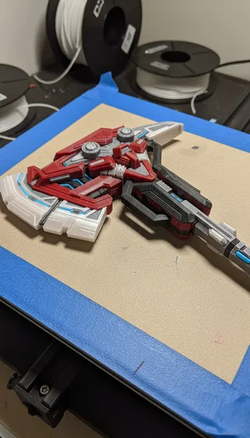 Transformer Weapon – Mô hình vũ khí khoa học viễn tưởng biến hình in 3D - Image 2